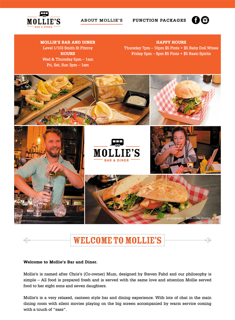 Mollie's Bar and Diner